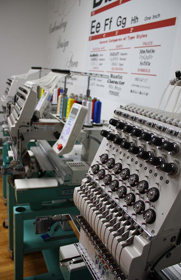 embroidery machines